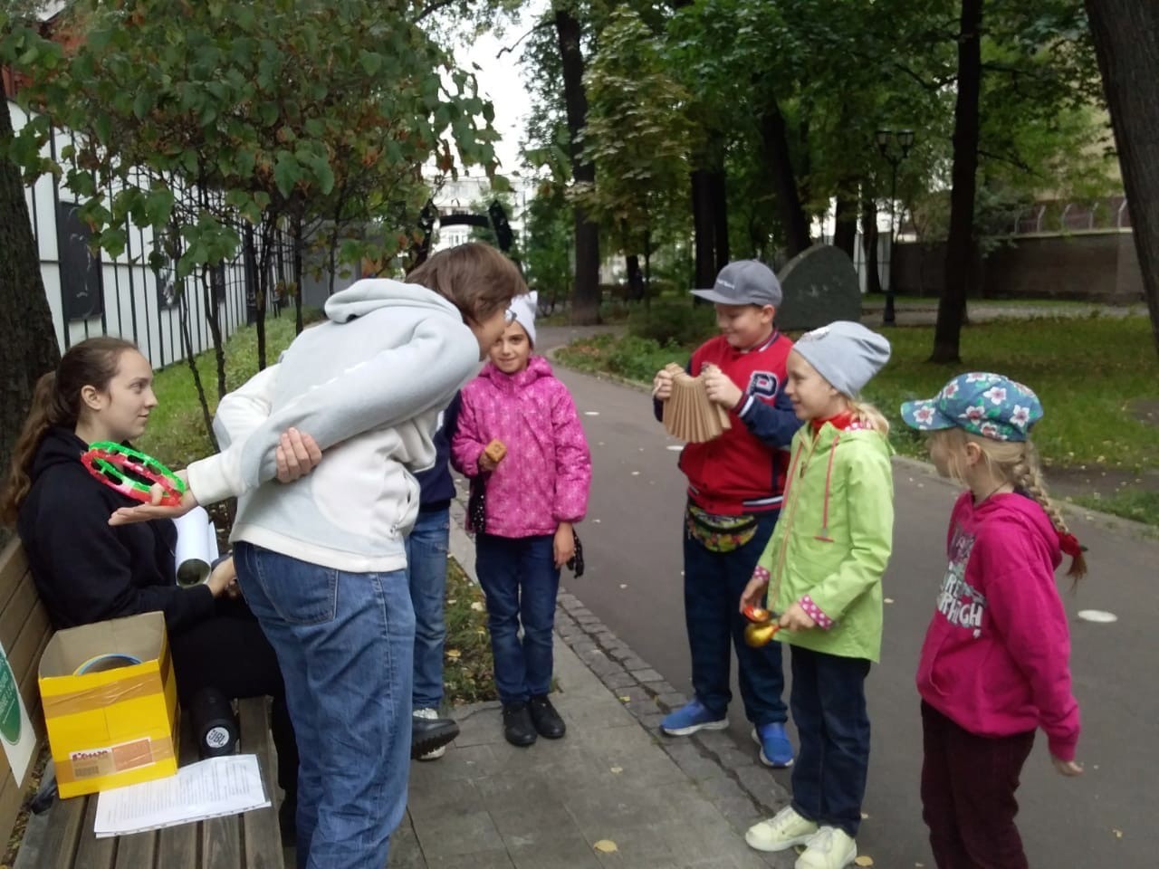 В парке «Новослободский» прошла историко-культурная квест-игра «Дорогами  открытий» - Центральное викариатство города Москвы